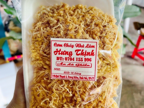 Cơm cháy chà bông thành phẩm